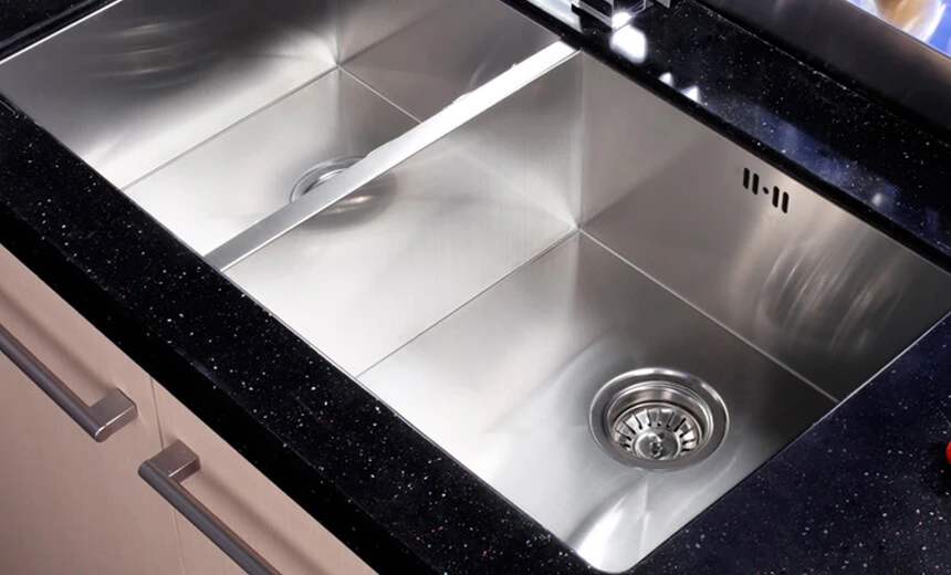 double bowl ss kitchen sink